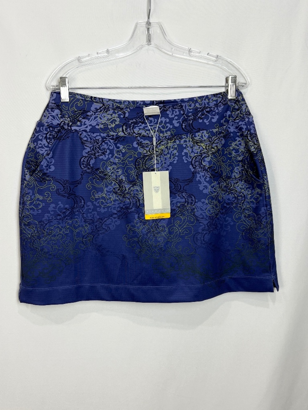 Nike Women's Sphere‎ Dry Floral Print Golf Tennis Skirt Skort Purple Size L NWT
